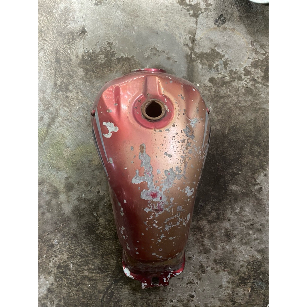 Tangki Tiger Revo Tirev Original Second Kondisi bahan bocor