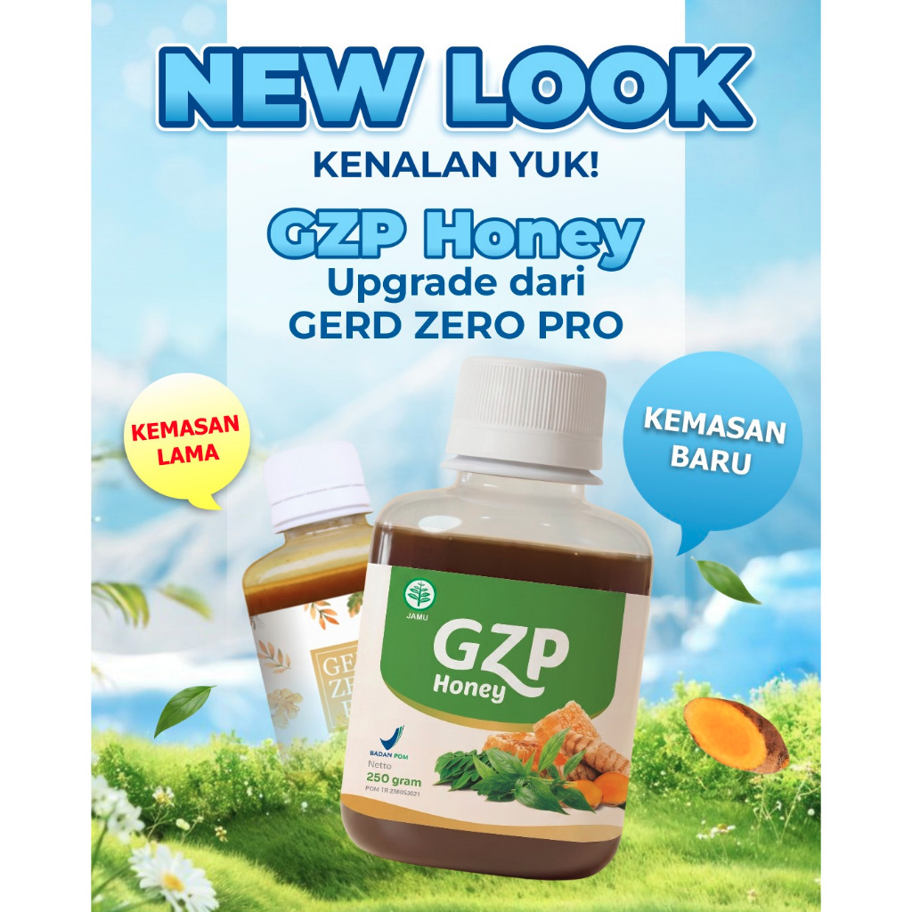 GERD ZERO PRO Madu Herbal 250 ML