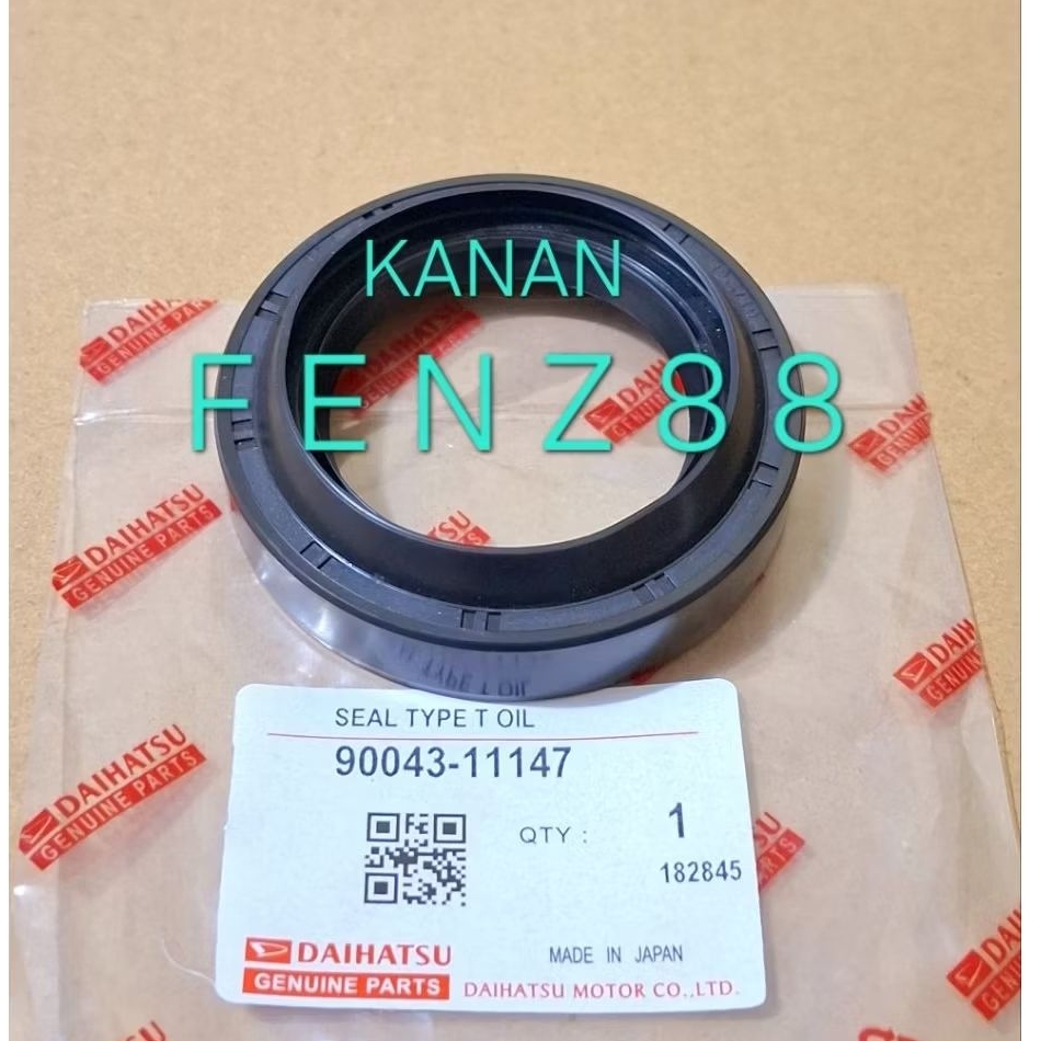 OIL SEAL DRIVE SHAFT AS RODA PINION GARDAN CHARADE CLASSY G11 / 102 KANAN KECIL