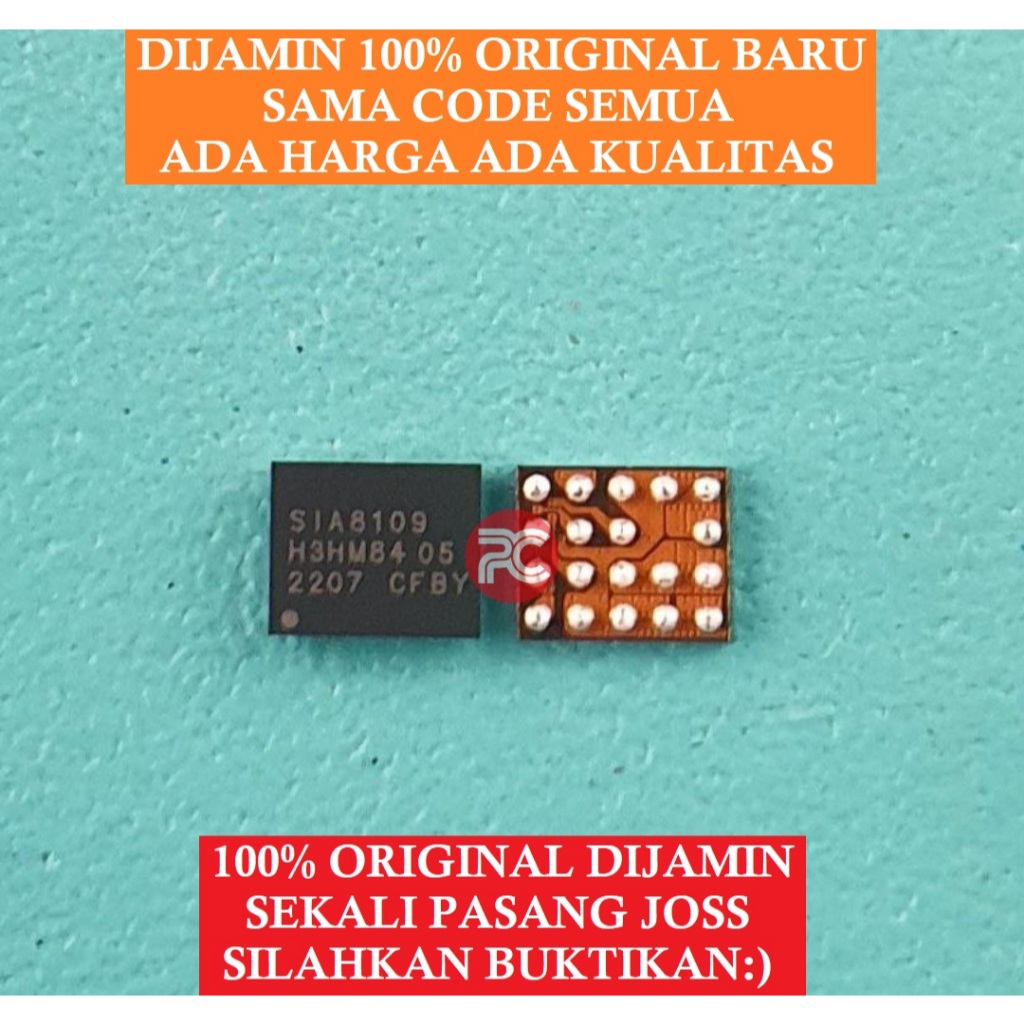IC Audio SIA8109 Oppo A16 - A54 5G - A56 - A94 - F19 Pro Sia8109 SlA 8109 Org Tested