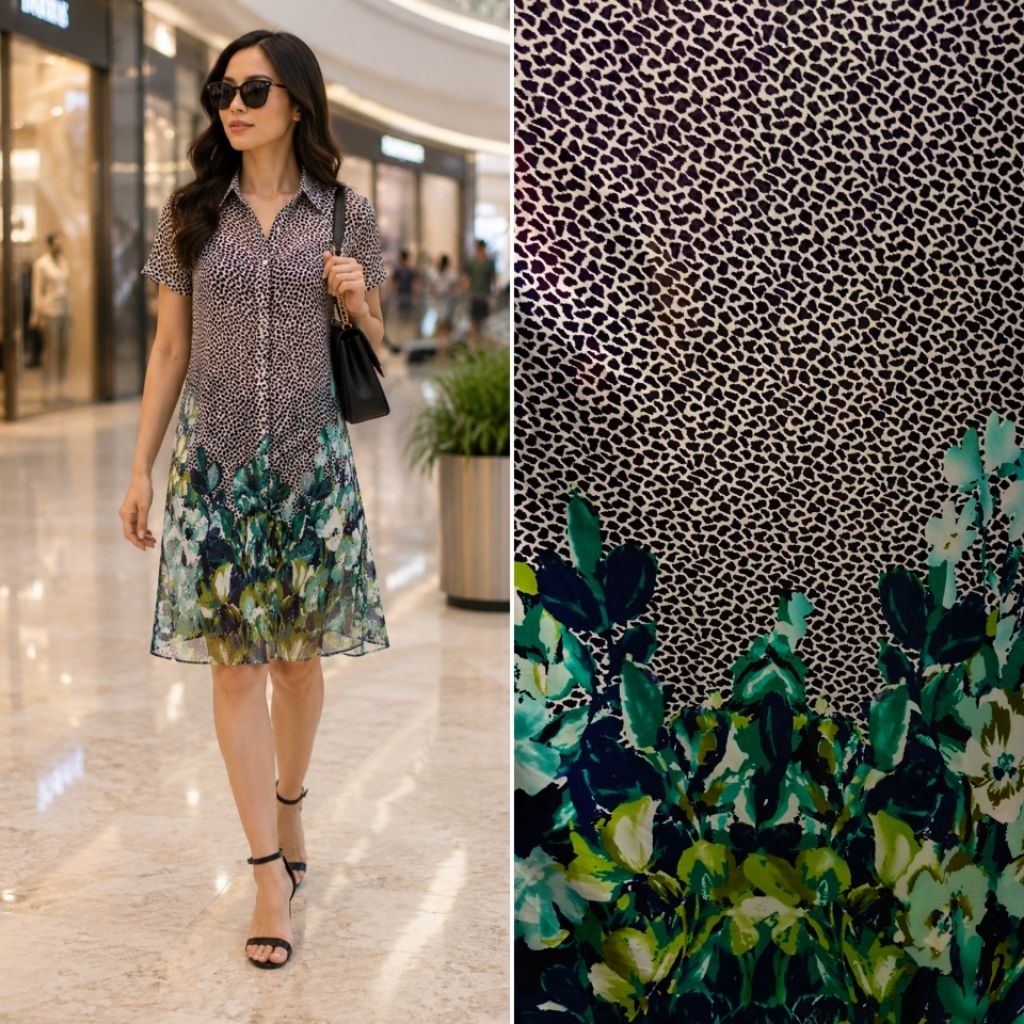 kain sifon motif - kain chiffon motif - kain sifon - kain chiffon