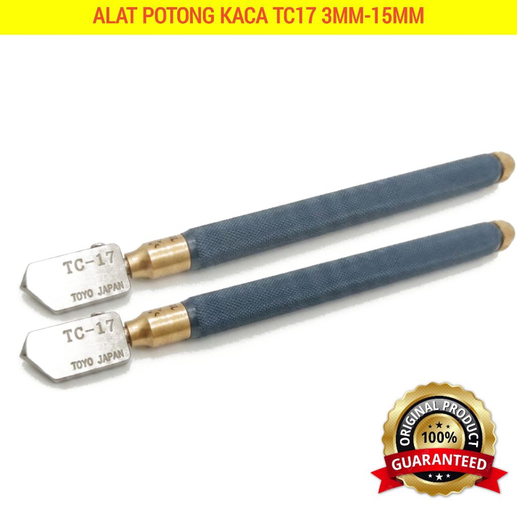Alat Pisau Potong Kaca TOYO TC 17 Original Japan Alat Potong Kaca Tebal 12mm