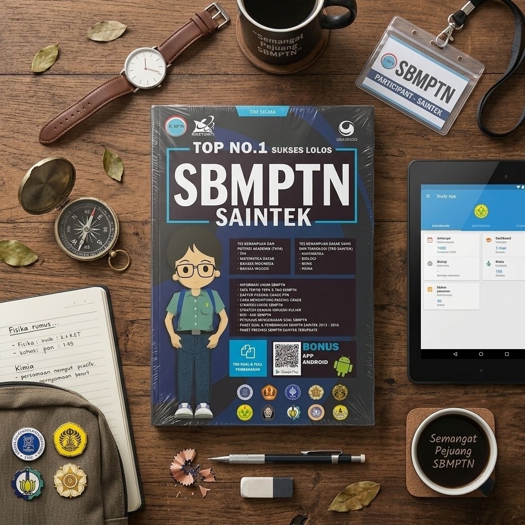 BUKU SBMPTN LENGKAP – SAINTEK & SOSHUM (BAHAS TUNTAS + PREDIKSI)