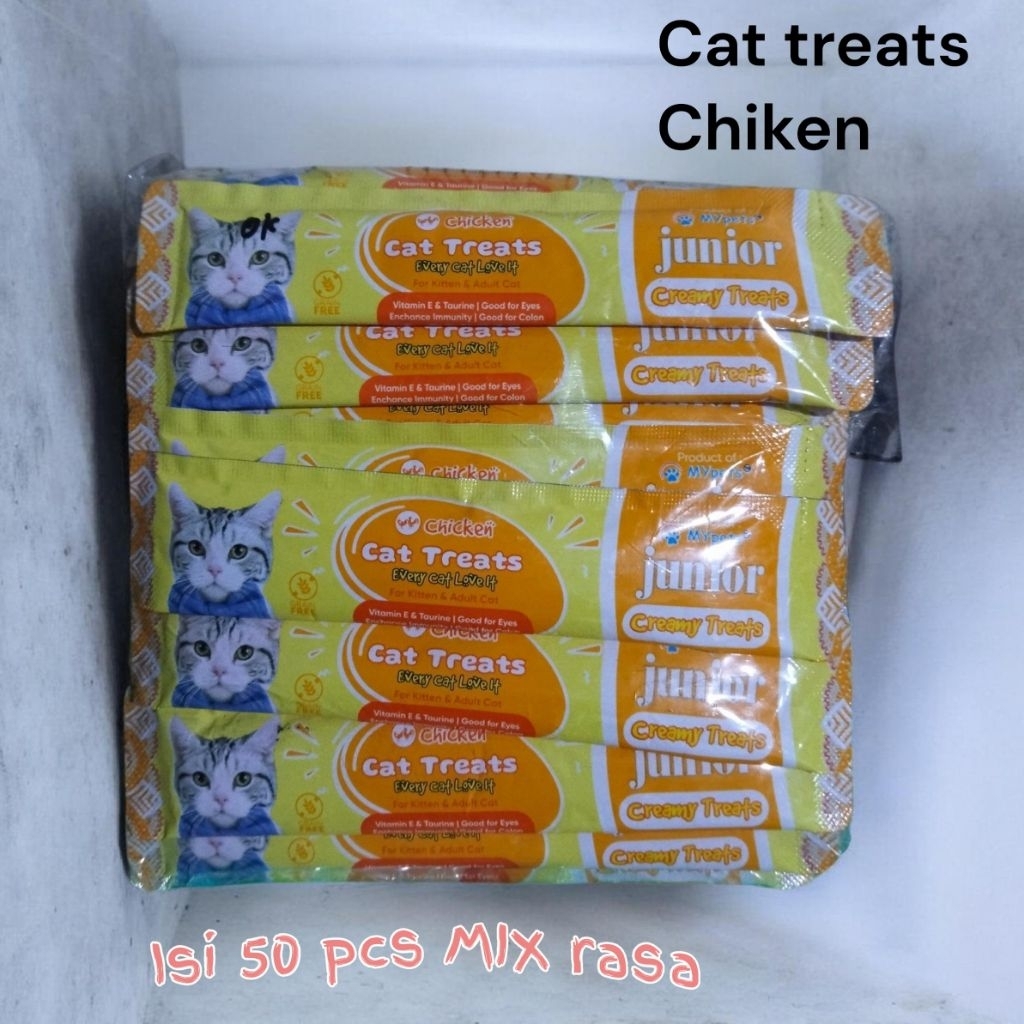 Snack Creamy cat treats (Snack Kucing)