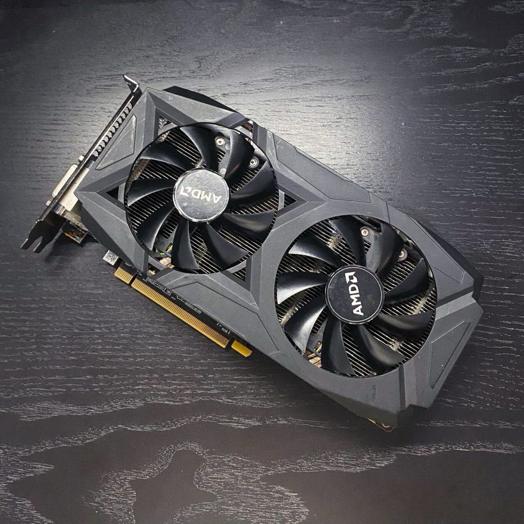 VGA RX570 8GB GDDR5 Powercolor AMD GPU Bukan RX580 DVI Port Only