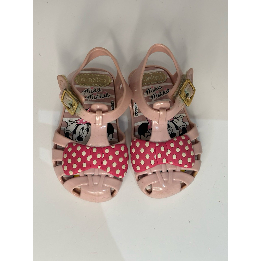 Sepatu mini melissa bayi minnie mouse