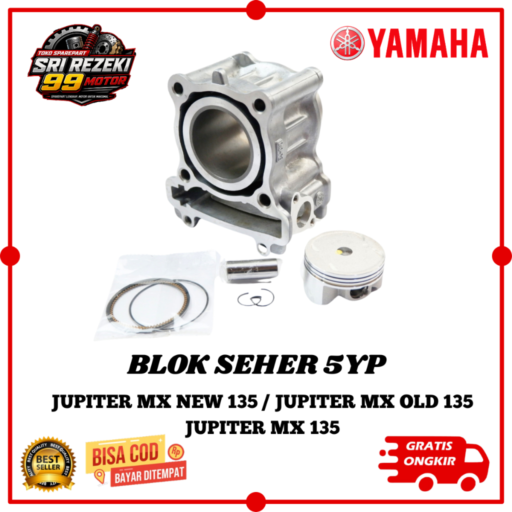 Blok Seher Jupiter MX 135 New / Jupiter MX Old Original - 5YP
