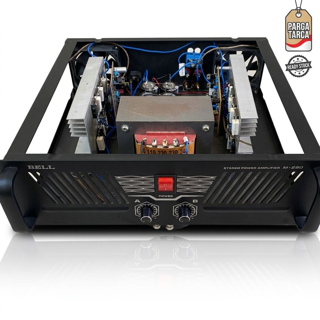 Power Amplifier Tenaga badak 10 Amper CT 45 - 55 Rakitan