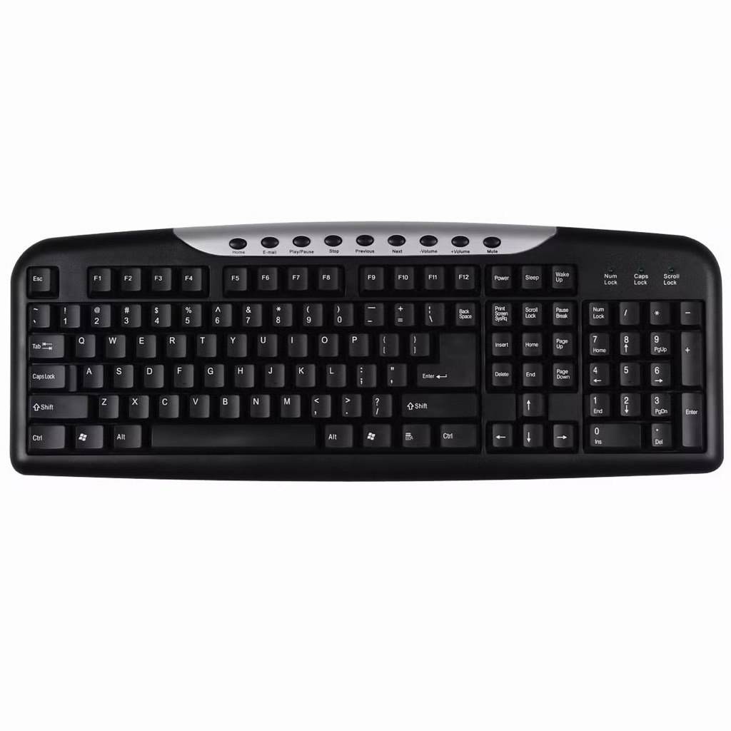 Keyboard Pc Komputer Papan Ketik Kabel