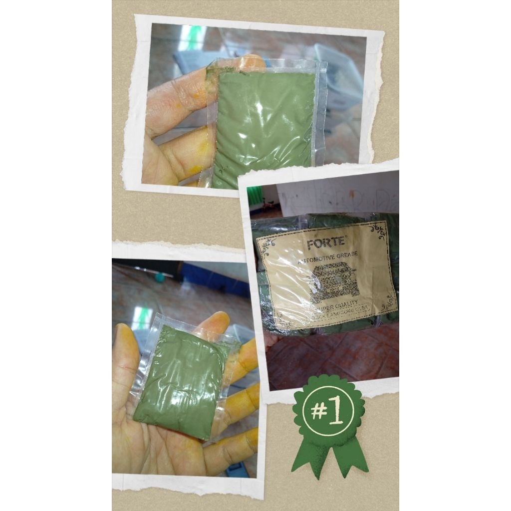 Grease Sachet, Stempet Kemasan (gamuk) Sekali pakai