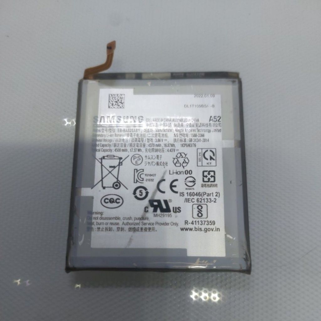 BATERAI SAMSUNG A52 A52S ORI COPOTAN