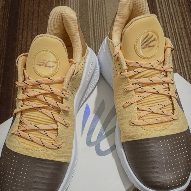 Under Armour UA Curry 4 Low Flotro Curry Camp Original - Sepatu Basket Pria UA Curry 4 Low Brand New
