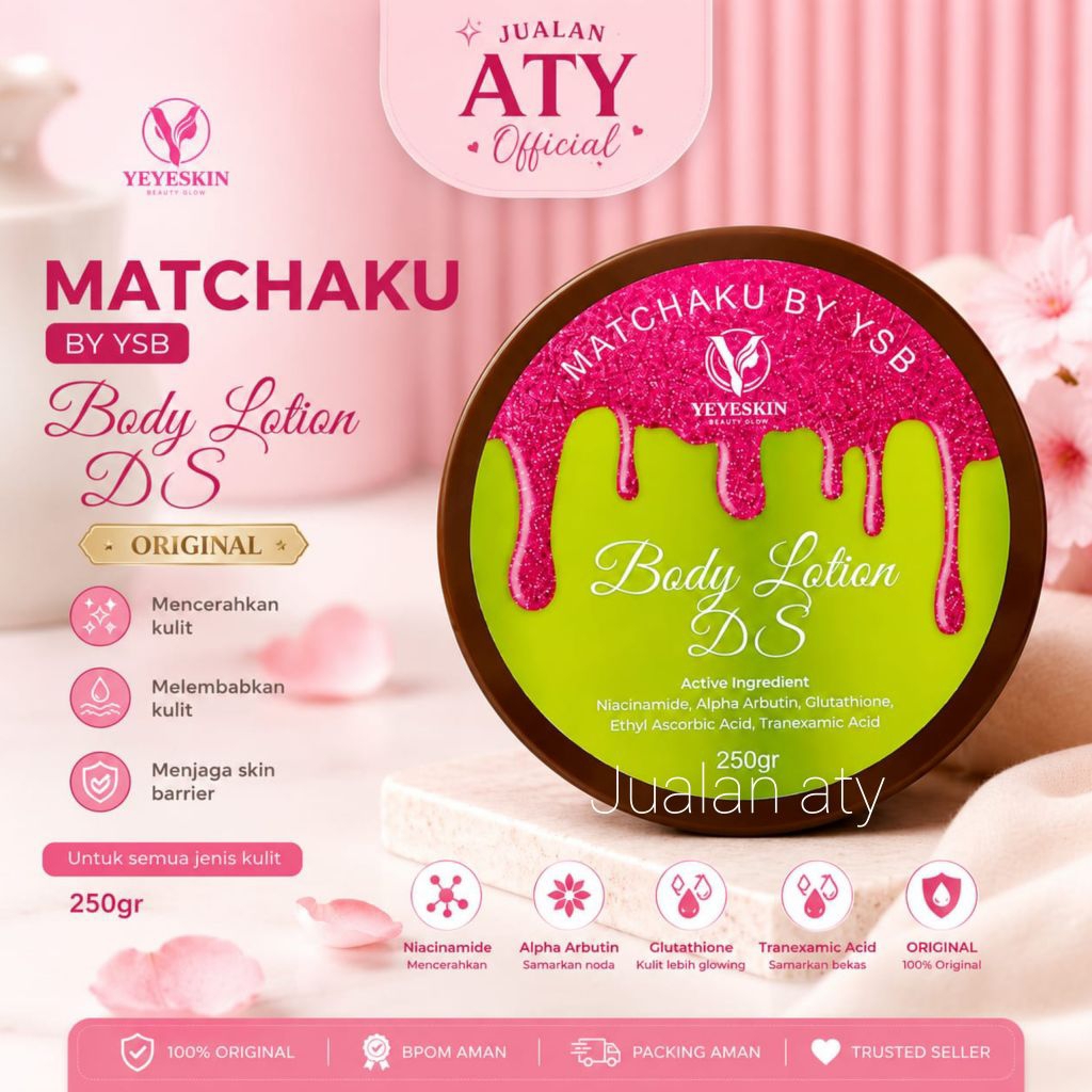 MATCHAKU BEAUTY BODY LOTION DS 250GR BY YSB