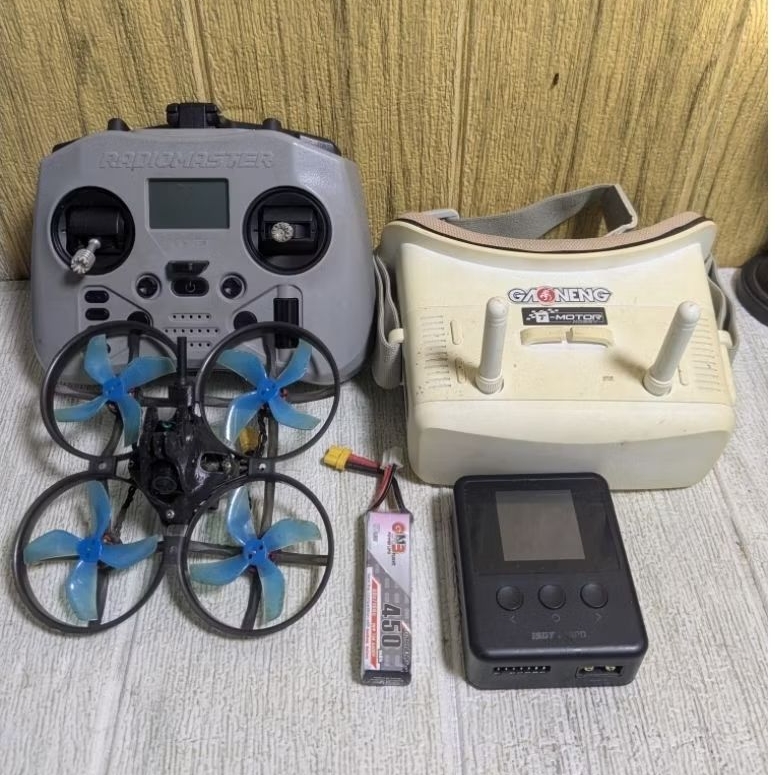 Paket RTF FPV Drone Mobula8 second normal waterproof siap pakai