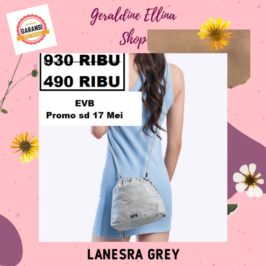 Tas selempang wanita EVB original sale seri LANESRA