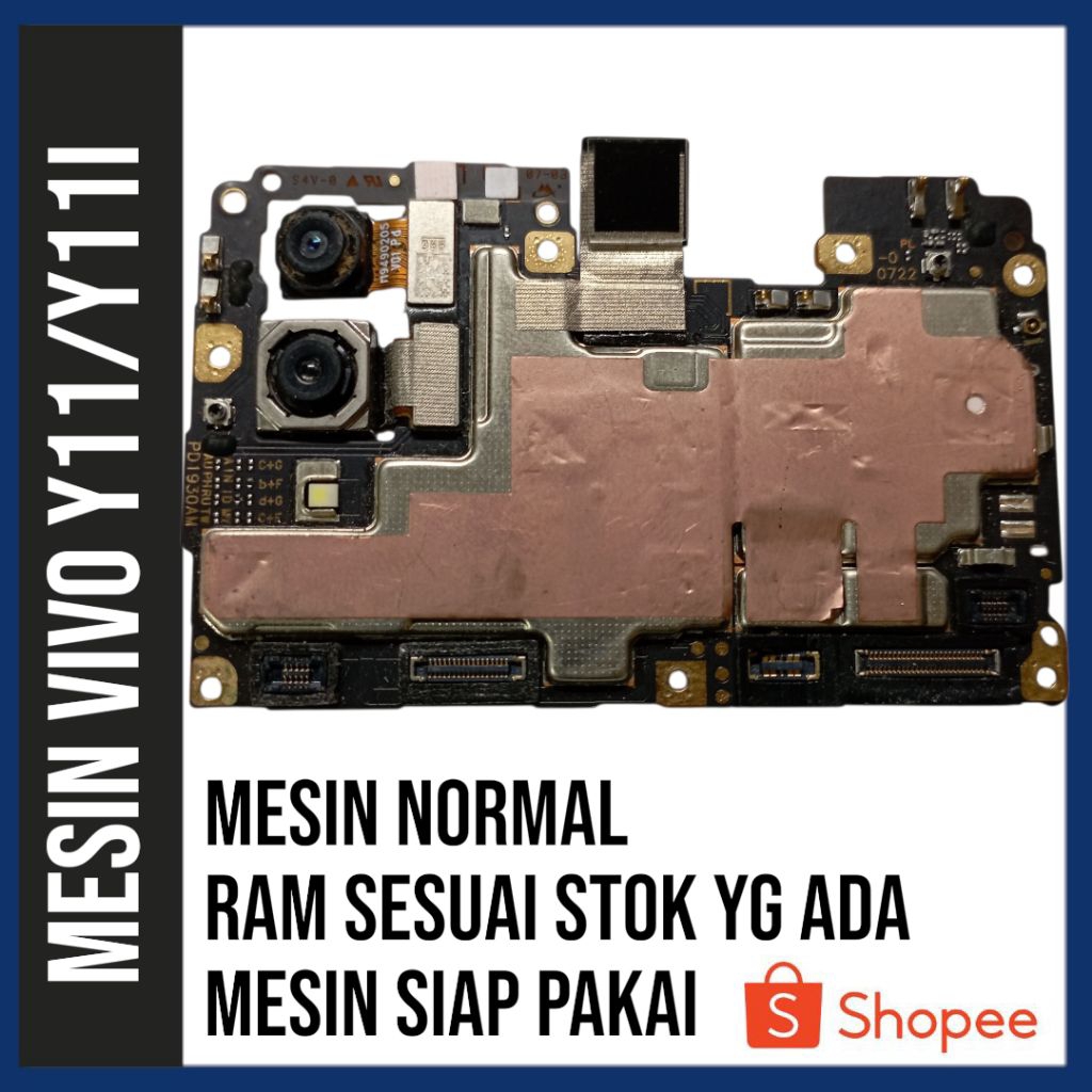 MESIN VIVO Y11 (PD1930) RAM 3/32 NORMAL TESTED