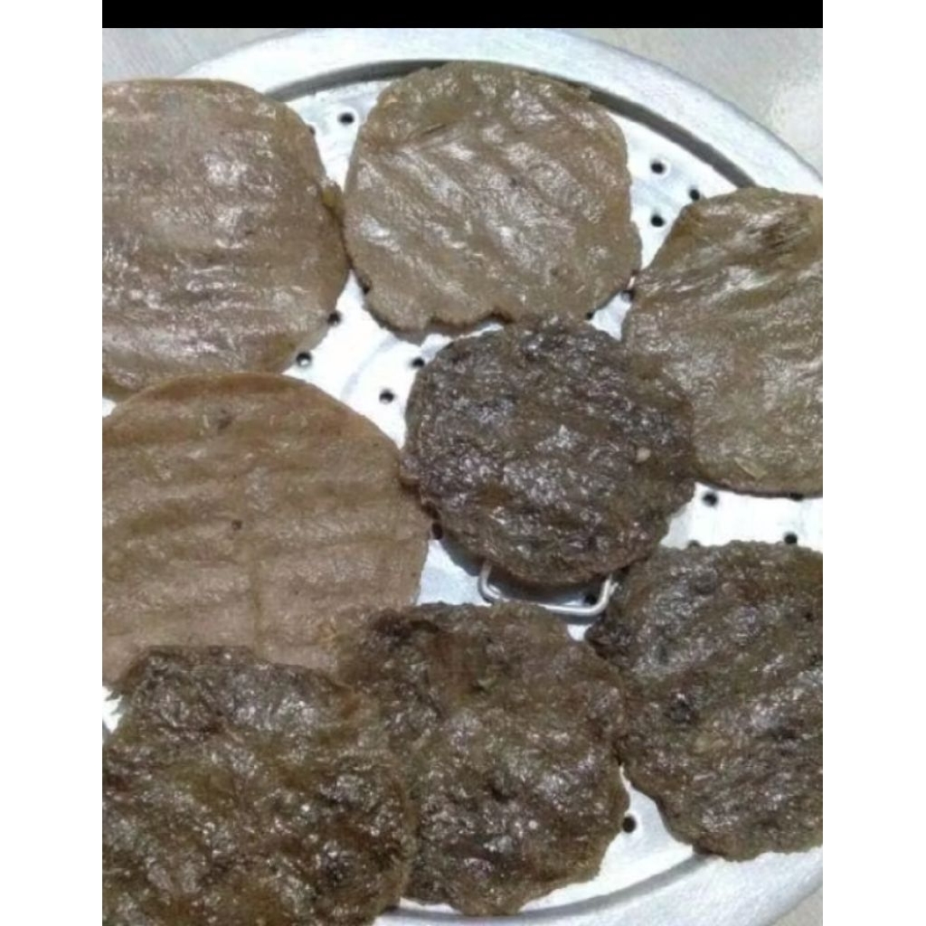kemplang tunu/kemplang goreng kemplang ikan