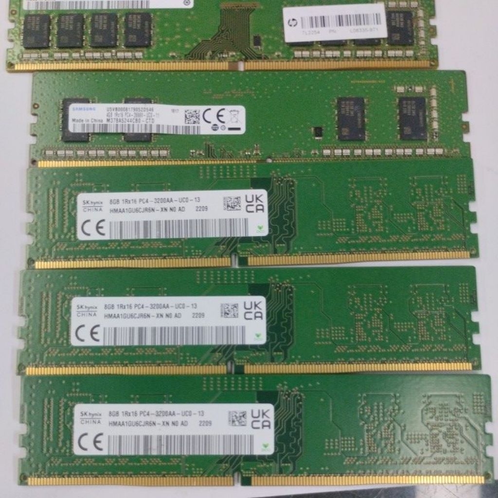 RAM DESKTOP BRANDED DDR4 8GB 3200AA