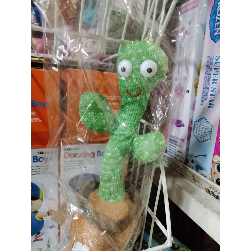 boneka kaktus joget
