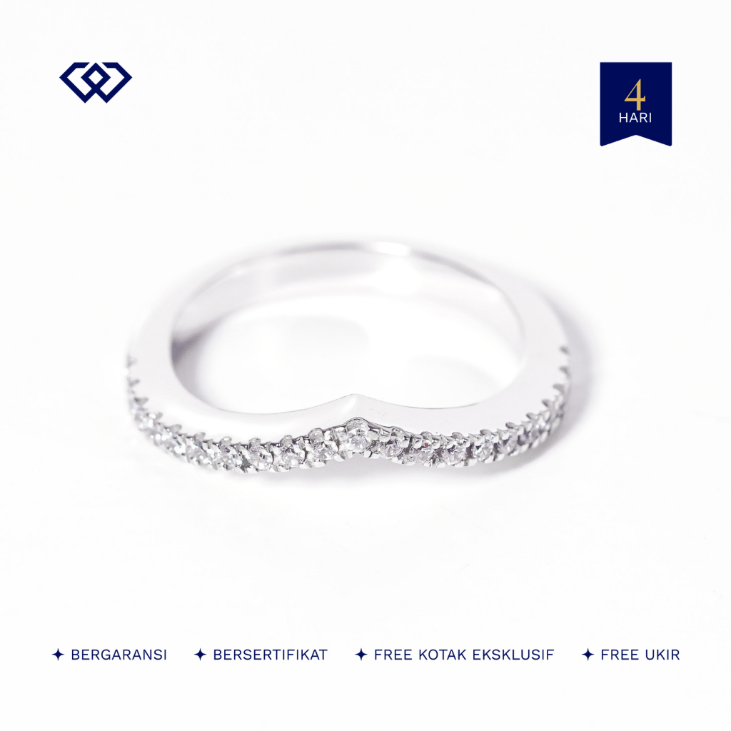 Winata Jewelry Cincin Cewek Perak Silver