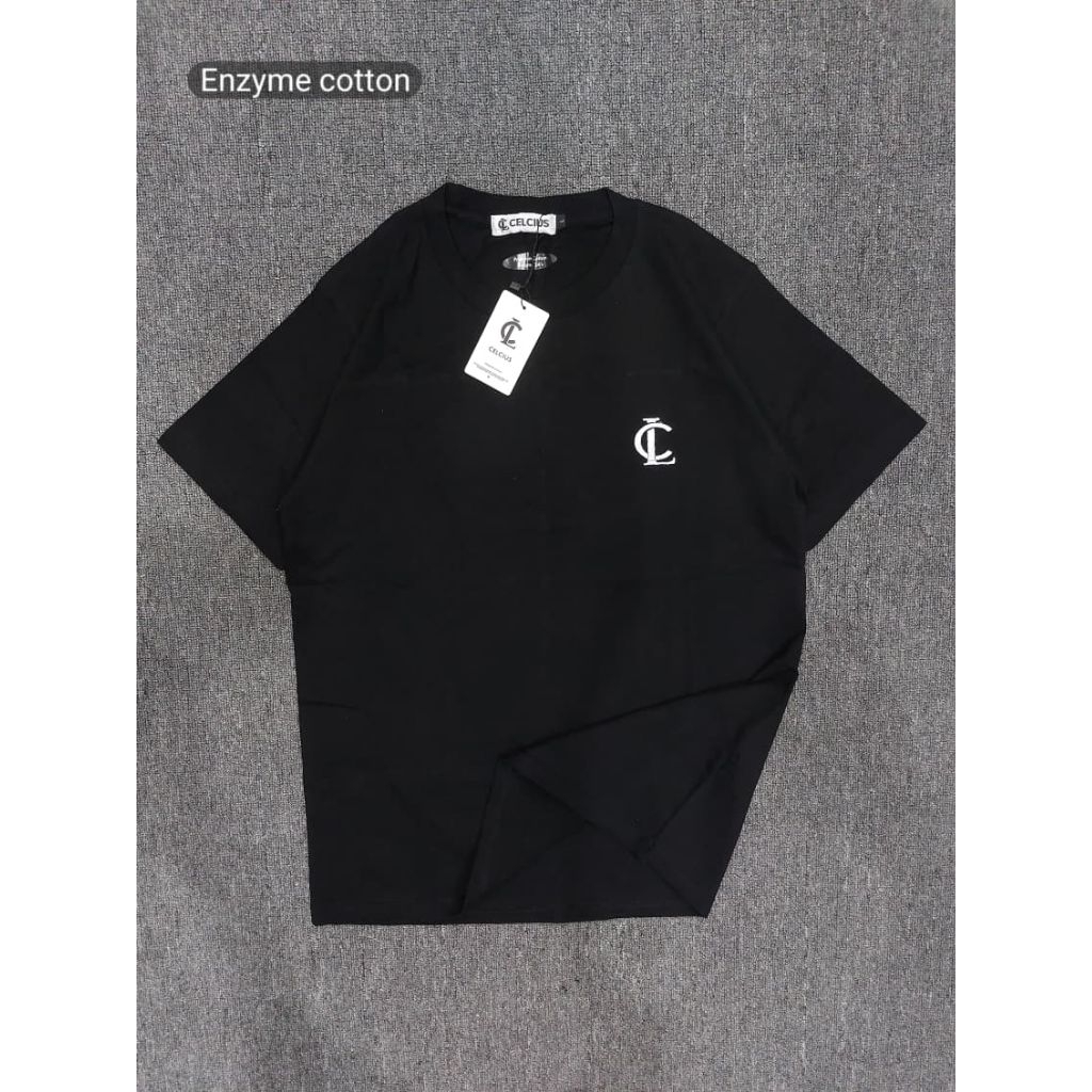 Kaos CELCIUS Lengan pendek logo Bordir
