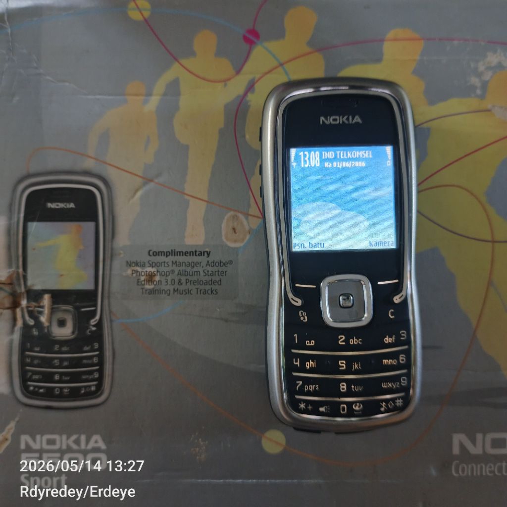 Hp Jadul Nokia 5500 + Dus
