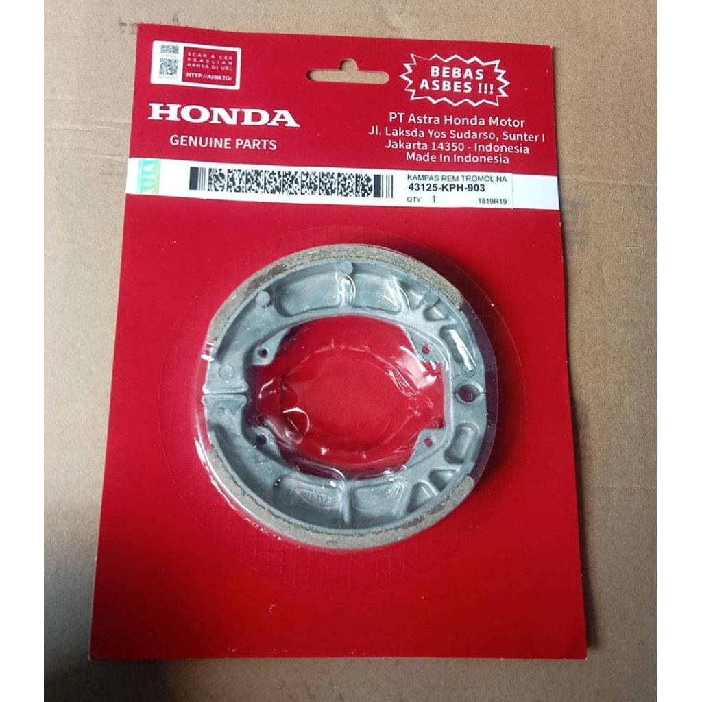 Kampas Rem Belakang Kharisma Karisma Supra X 125 Revo 100 Old Lama KPH