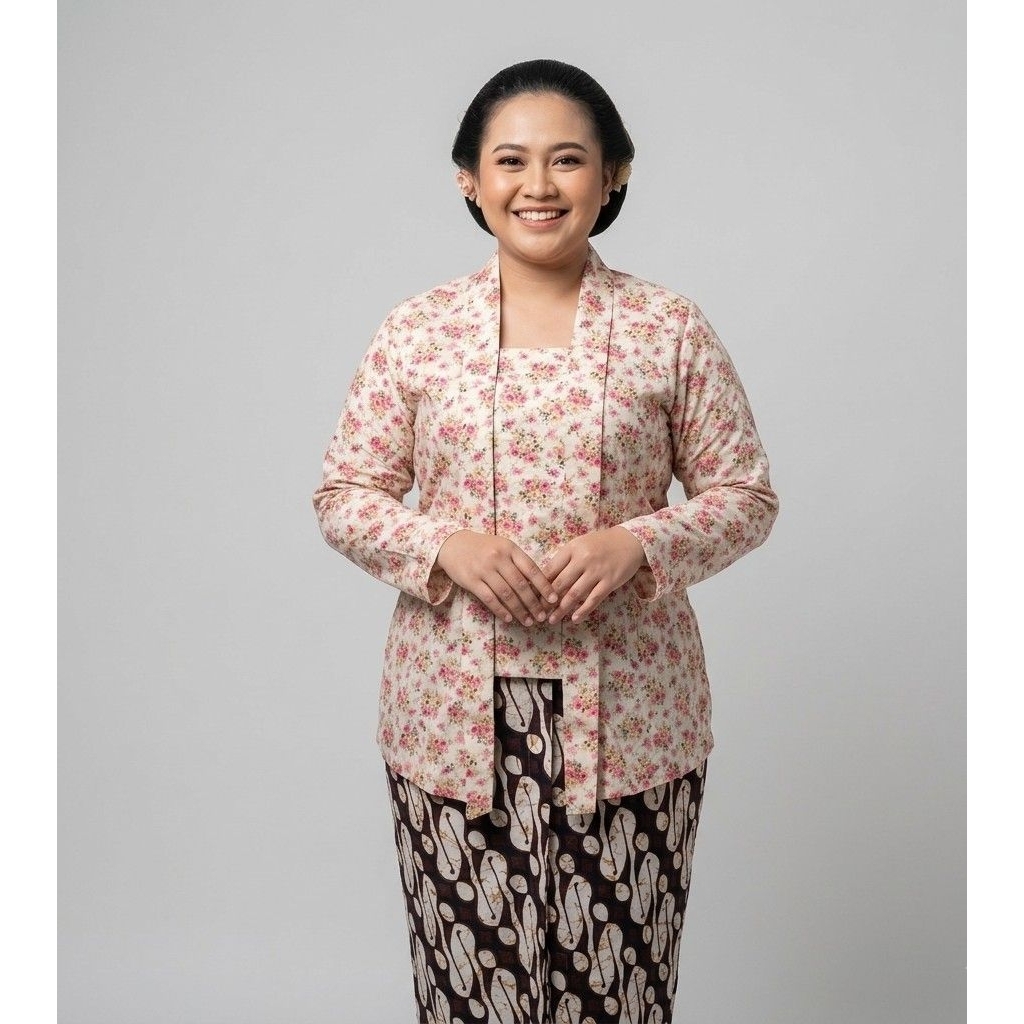 kebaya kutubaru katun jepang jumbo