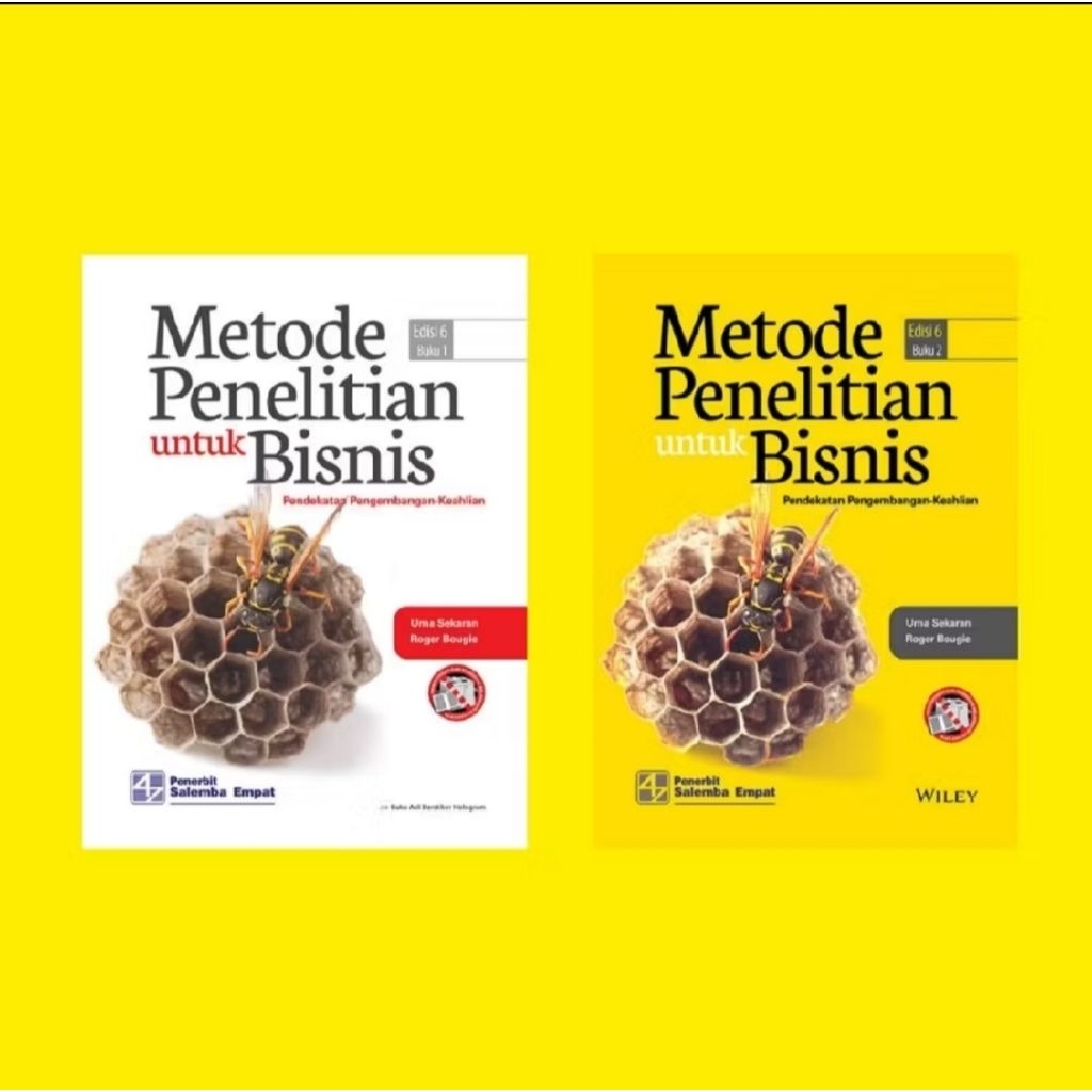 paket 2 jilid METODE PENELITIAN UNTUK BISNIS - Uma Sekaran