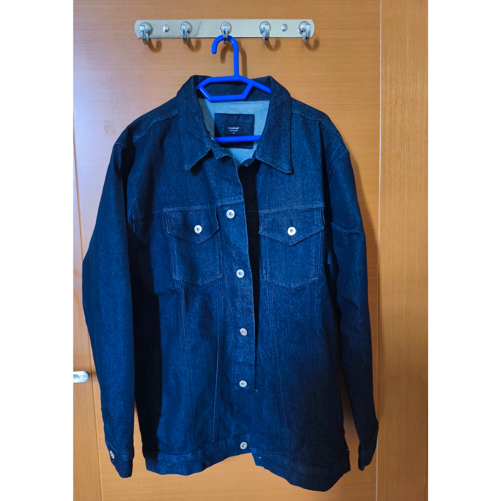 Kemeja Jeans Denim Tebal Second