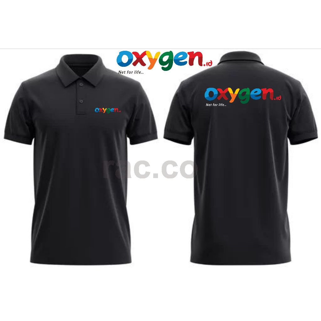 [COD] Kaos polo OXYGEN wifi / seragam OXYGEN