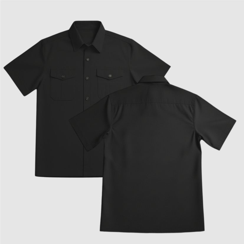 KEMEJA POLOS BAHAN AMERICAN DRILL