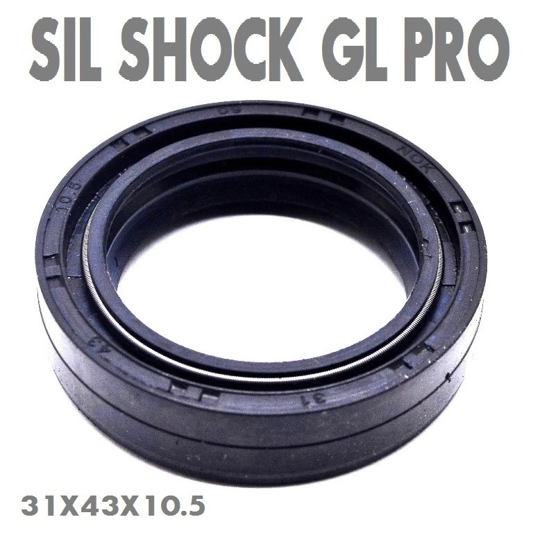 SIL SHOCK DEPAN GL PRO tiger verza mega pro cb 150r seal sok shok breaker 31X43X10,3  31 43 10,3