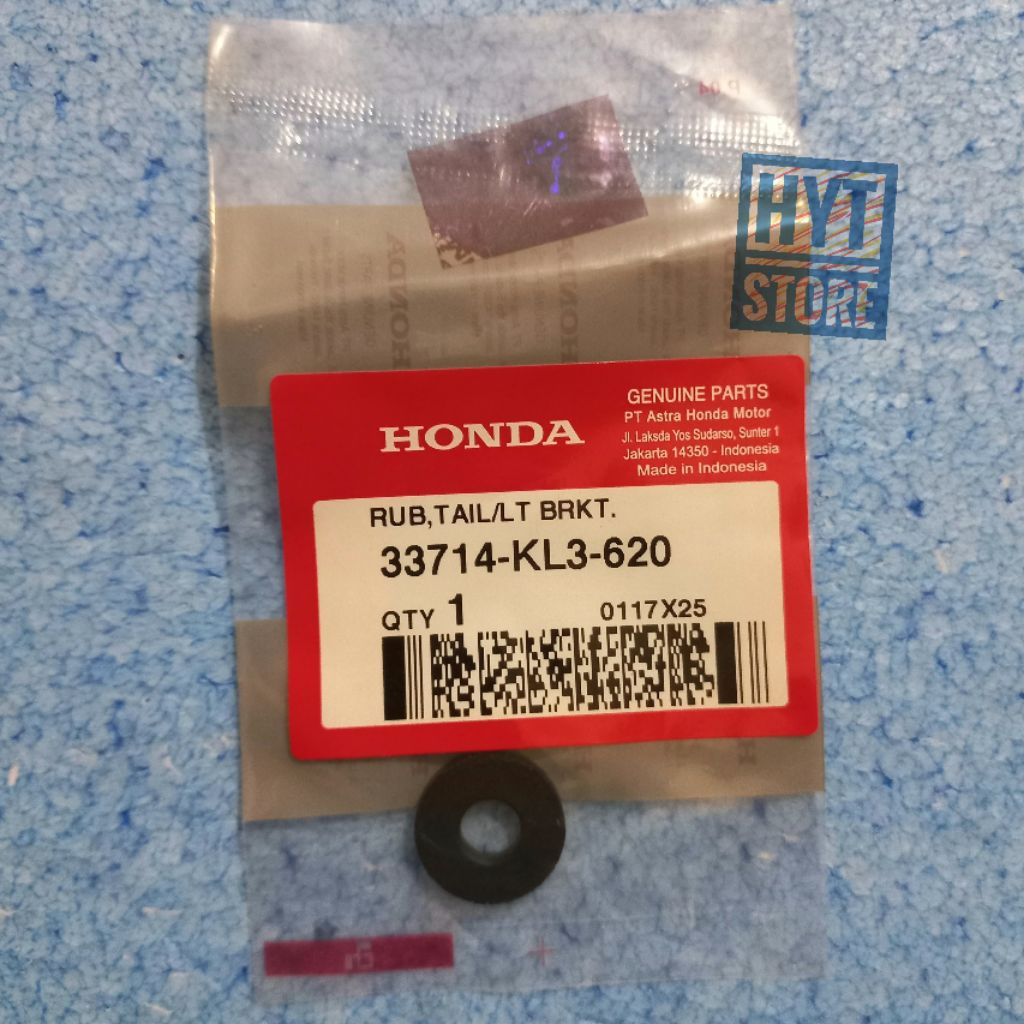 Rubber Taillight Bracket 33714-KL3-620 Karet Ring Klakson Motor Honda 33714KL3620