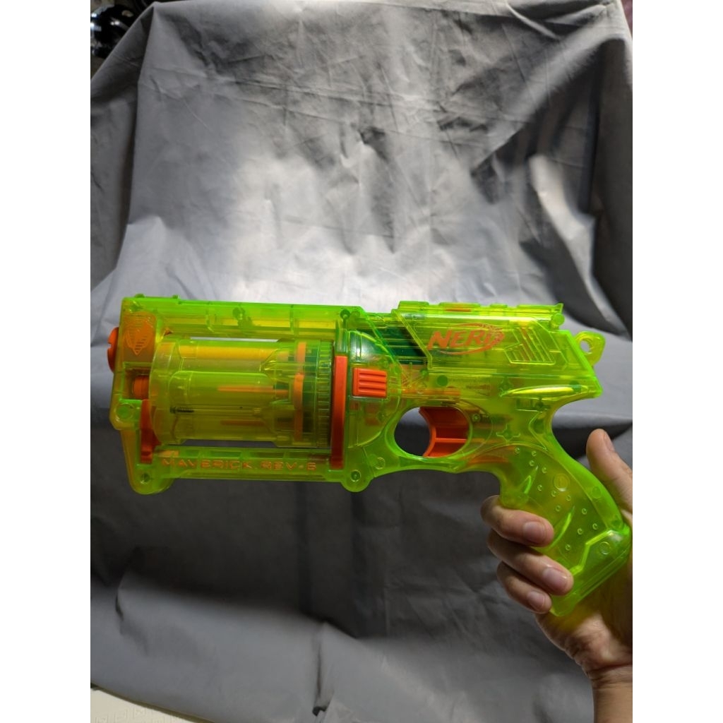 Nerf Maverick REV-6 Sonic Series Mainan Tembakan Peluru Busa