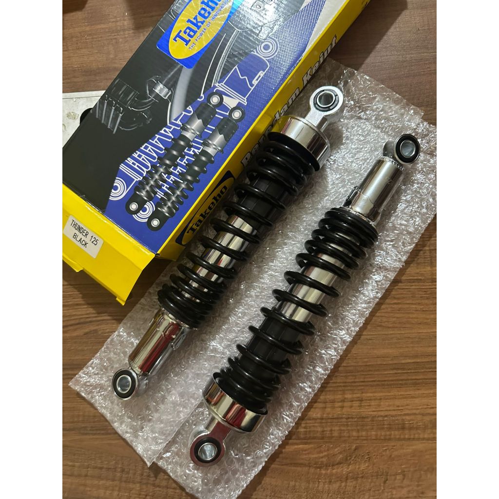 ( TAKEHO BLACK ) Shockbreaker Thunder 125 ( 315 MM ) Absorber Belakang Motor