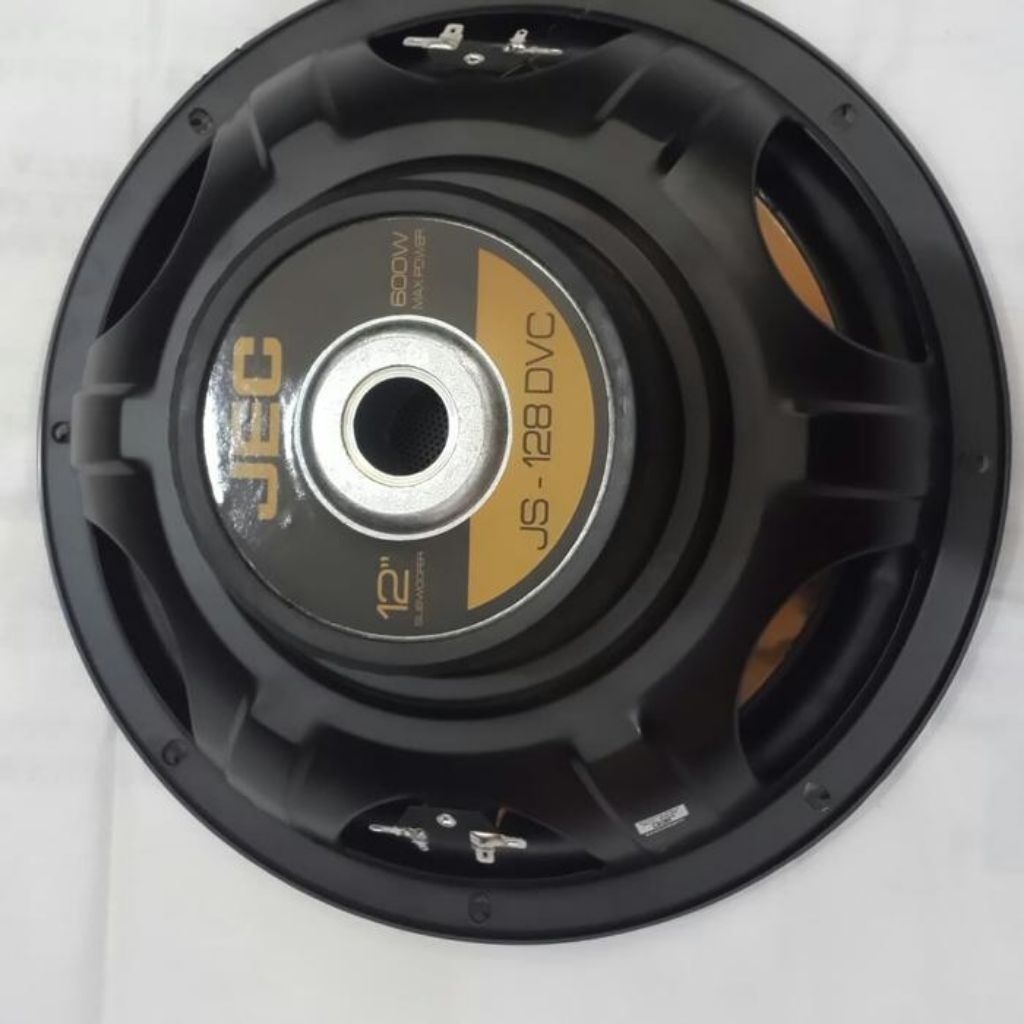 SPEAKER 12 INCH SUBWOOFER JEC 600 WATT DOUBLE COIL ORIGINAL ASLI