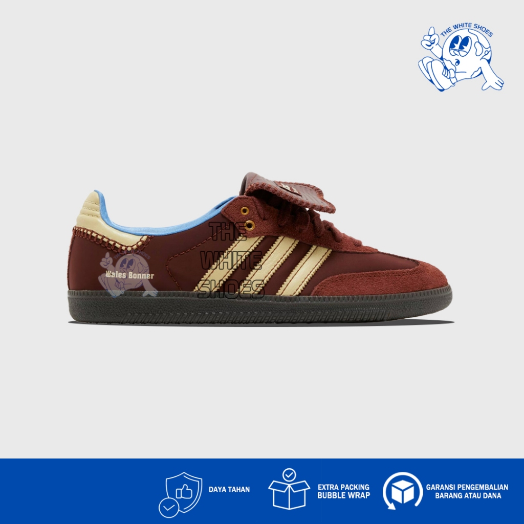 Sepatu adidas Samba Wales Bonner Nylon Fox Brown
