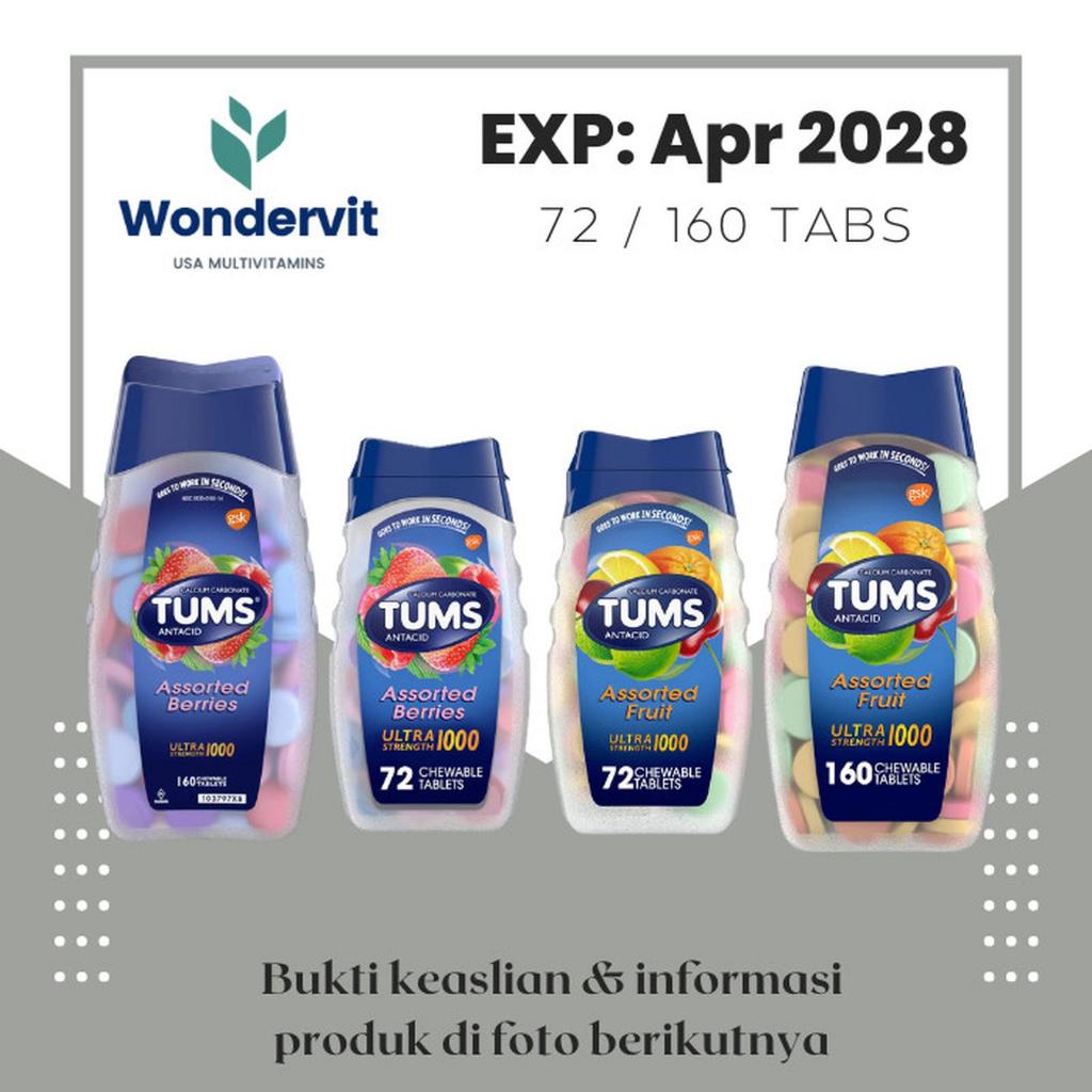 TUMS Ultra Strength Maag Asam Lambung Gerd