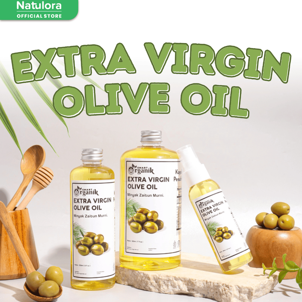 SMART ORGANIK Extra Virgin Olive Oil Minyak Zaitun Murni 100% HALAL EVOO