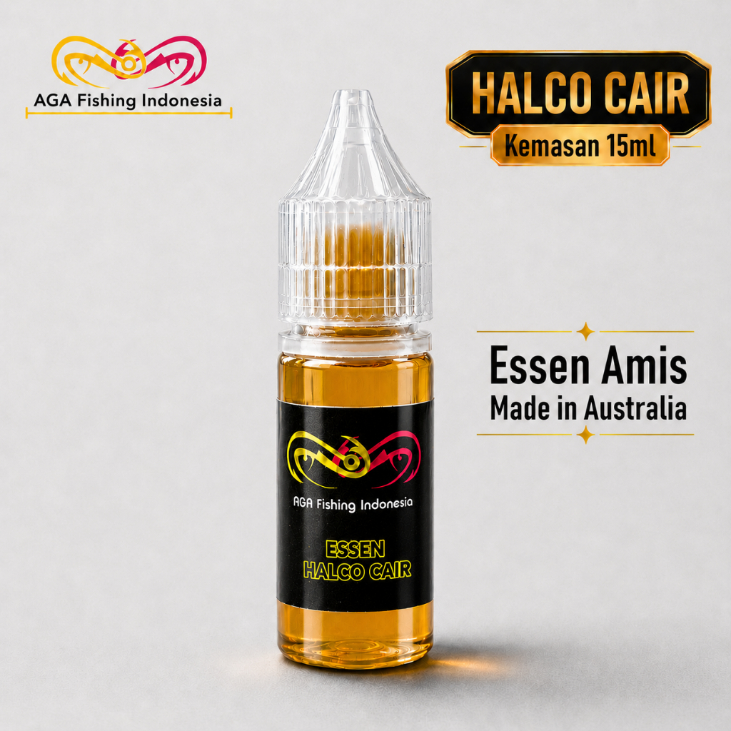 AGA Fishing Essen HALCO CAIR Amis Made in Australia Campuran Umpan Pancing Ikan 15ml