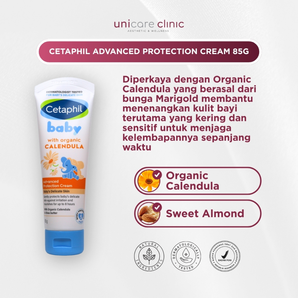 Cetaphil Advanced Protection Cream 85g / Krim Kulit Bayi Anak / Krim Wajah Anak / Krim Wajah Bayi