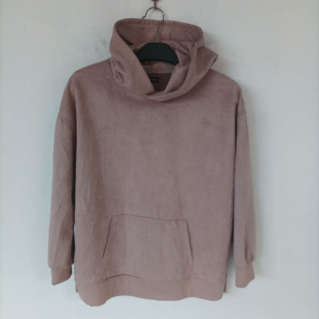 SWEATER HOODIE WANITA SECOND PRIVATE PAUSE SIZE M CWR058