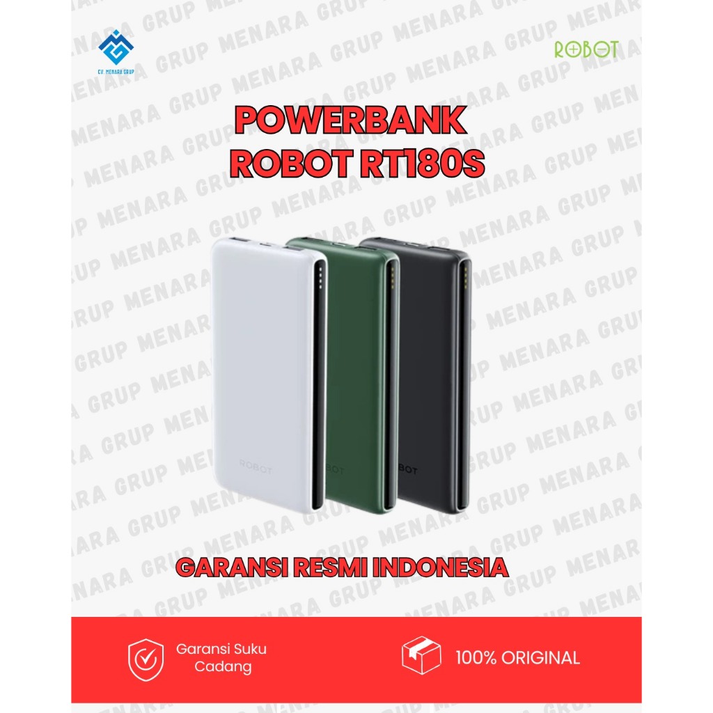 POWERBANK ROBOT 10000MAH RT180S