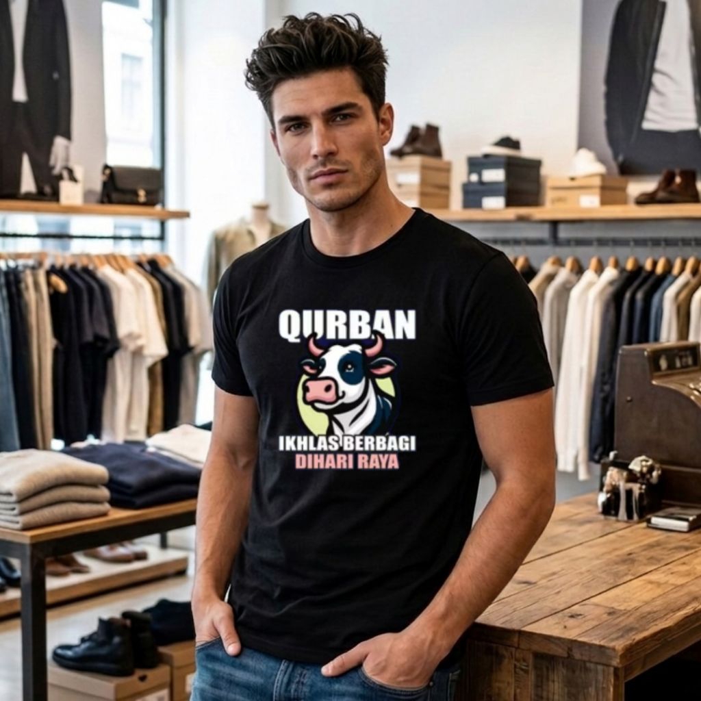 Kaos Qurban spesial idul adha 2026 - lelah menjadi berkah