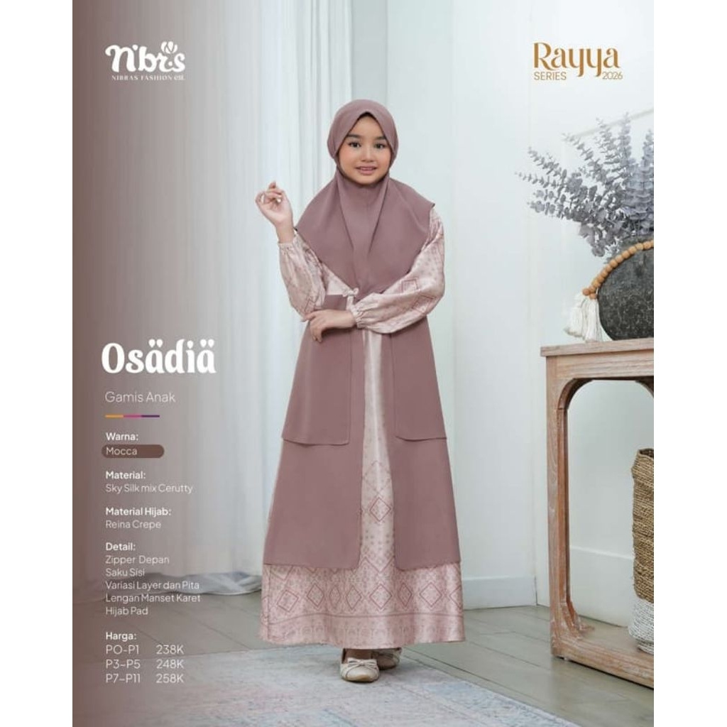 NIBRAS - OSADIA BAJU ANAK / BAJU ANAK NIBRAS / BAJU COUPLE KELUARGA