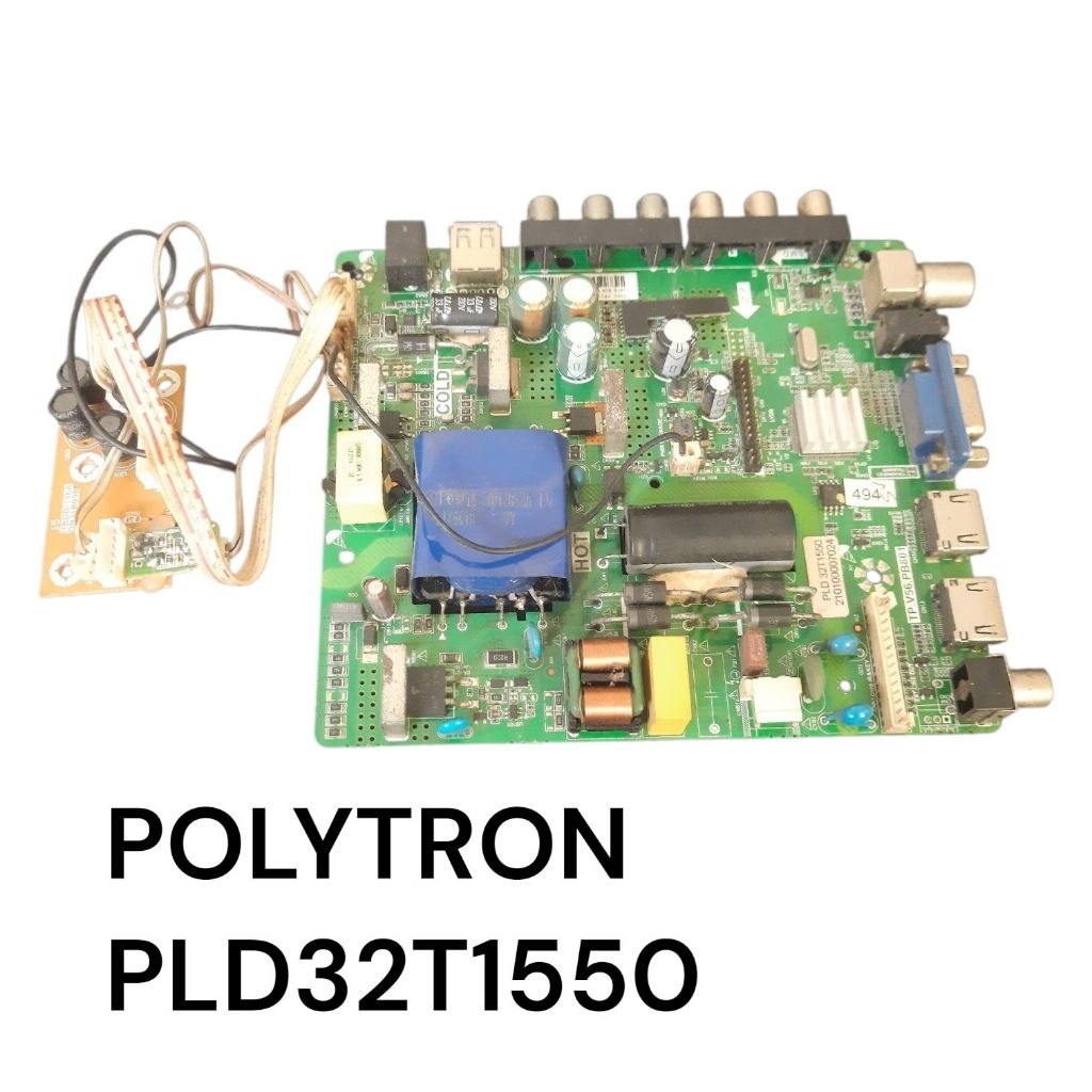 MB TV LED POLYTRON PLD32T1550 MAINBOARD MESIN TV LED POLYTRON