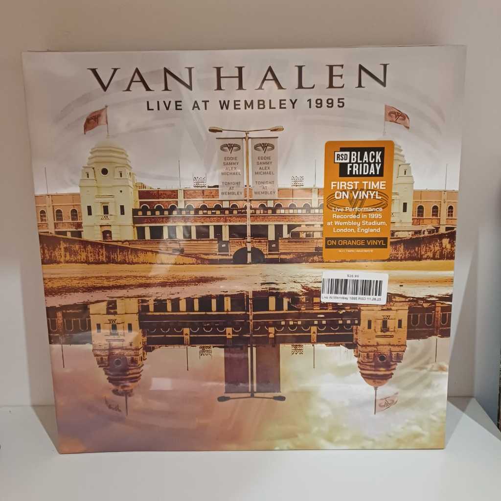 Vinyl LP Van Halen - Live At Wembley 1995 (RSD Black Friday 2025 Colored Orange)