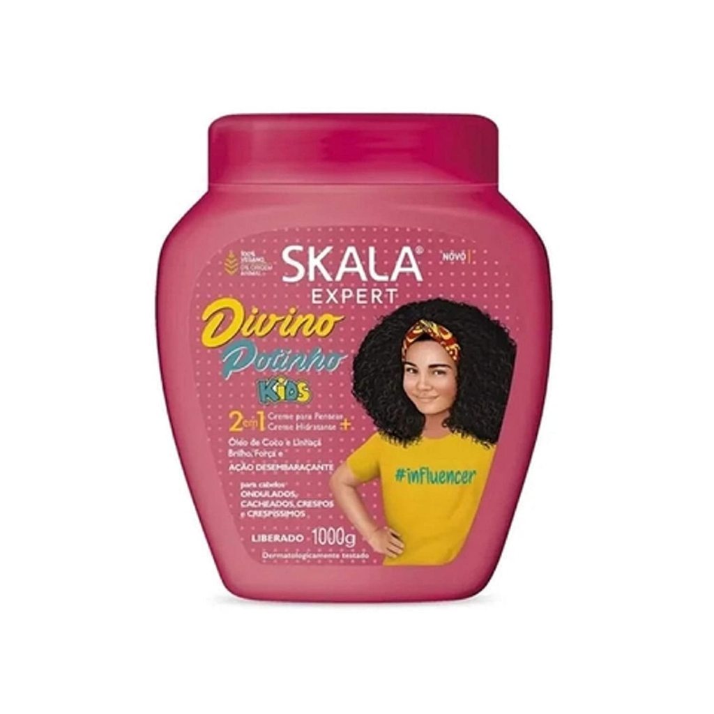 Skala Brasil Divino Potinho Kids Vegan Hair Treatment - 1000g