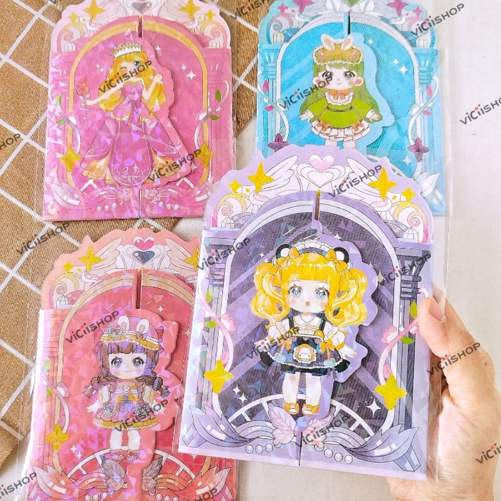 Mainan Ganti Baju Girl Dan Stiker Kuku | Mainan Orang Orangan | Mainan Anak Perempuan